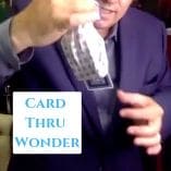 Card Thru Wonder